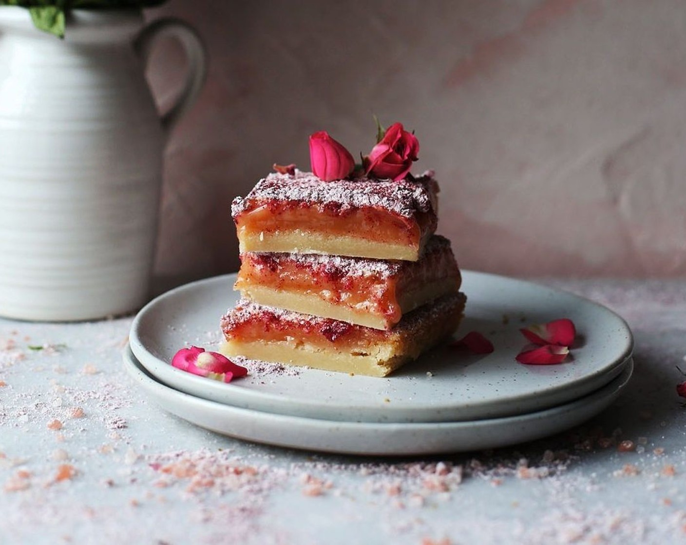 Blood Orange Lemon Squares