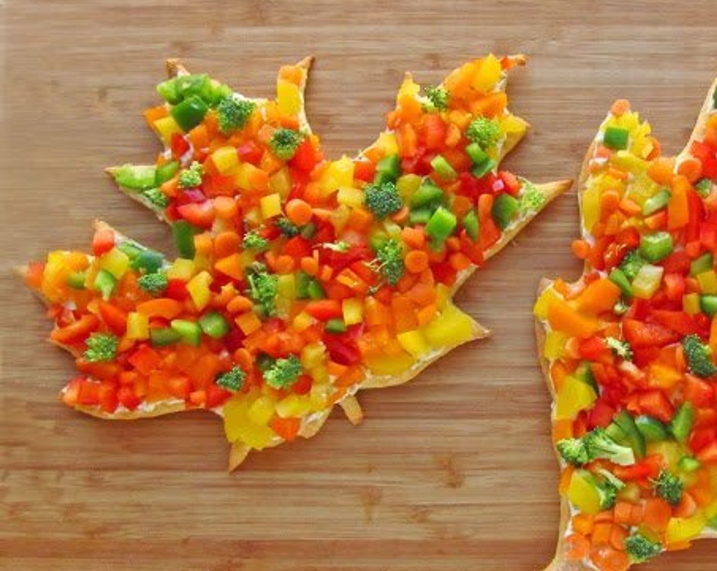 Veggie Pizza Leaves