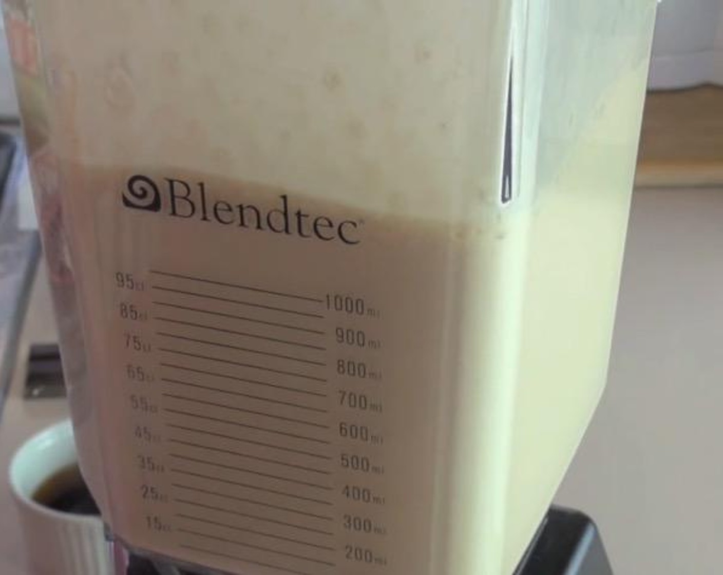 step 1 In a blender, add Coffee (2/3 cup), Milk (1 1/4 cups), Chocolate Syrup (4 Tbsp), Agave Syrup (to taste) and Ice (to taste). Blend until smooth.