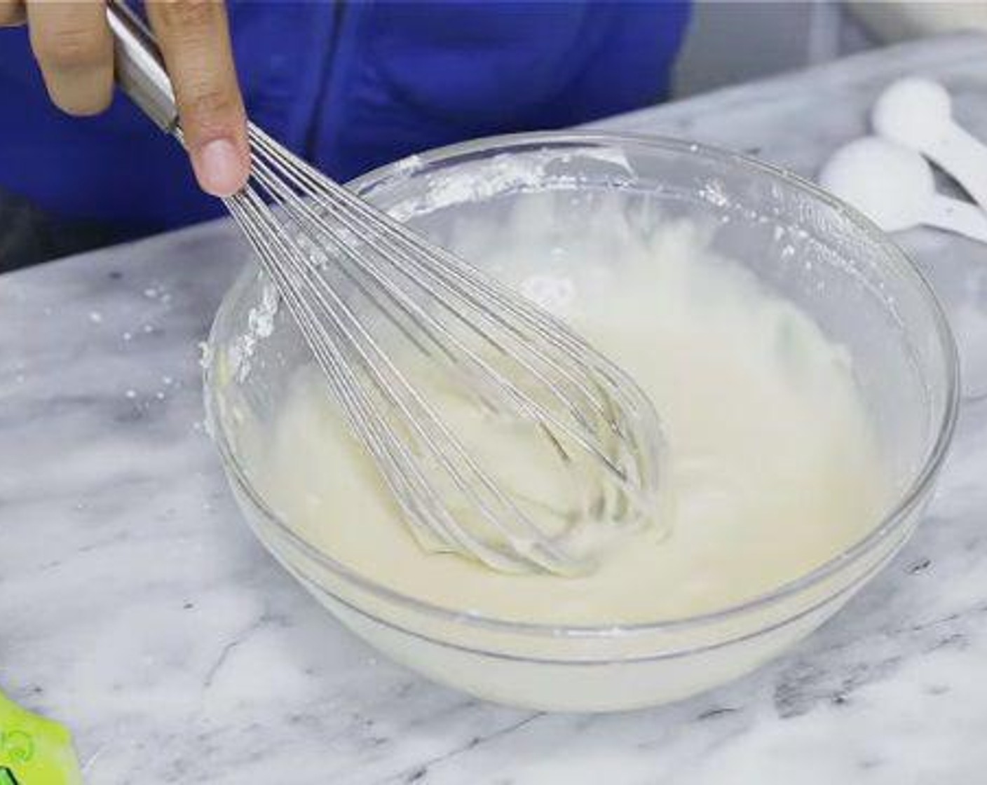 step 6 To make your glaze, mix together the Powdered Confectioners Sugar (2 cups), Vanilla Extract (1/2 tsp), and Milk (1/4 cup).