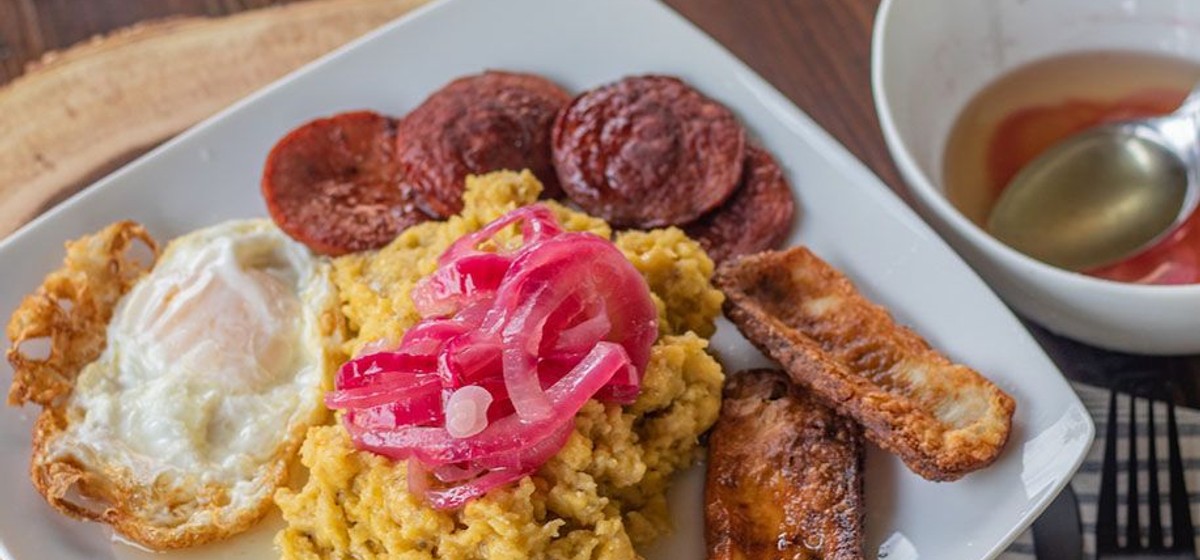 Mangú Tres Golpes (Dominican Breakfast) Recipe | SideChef