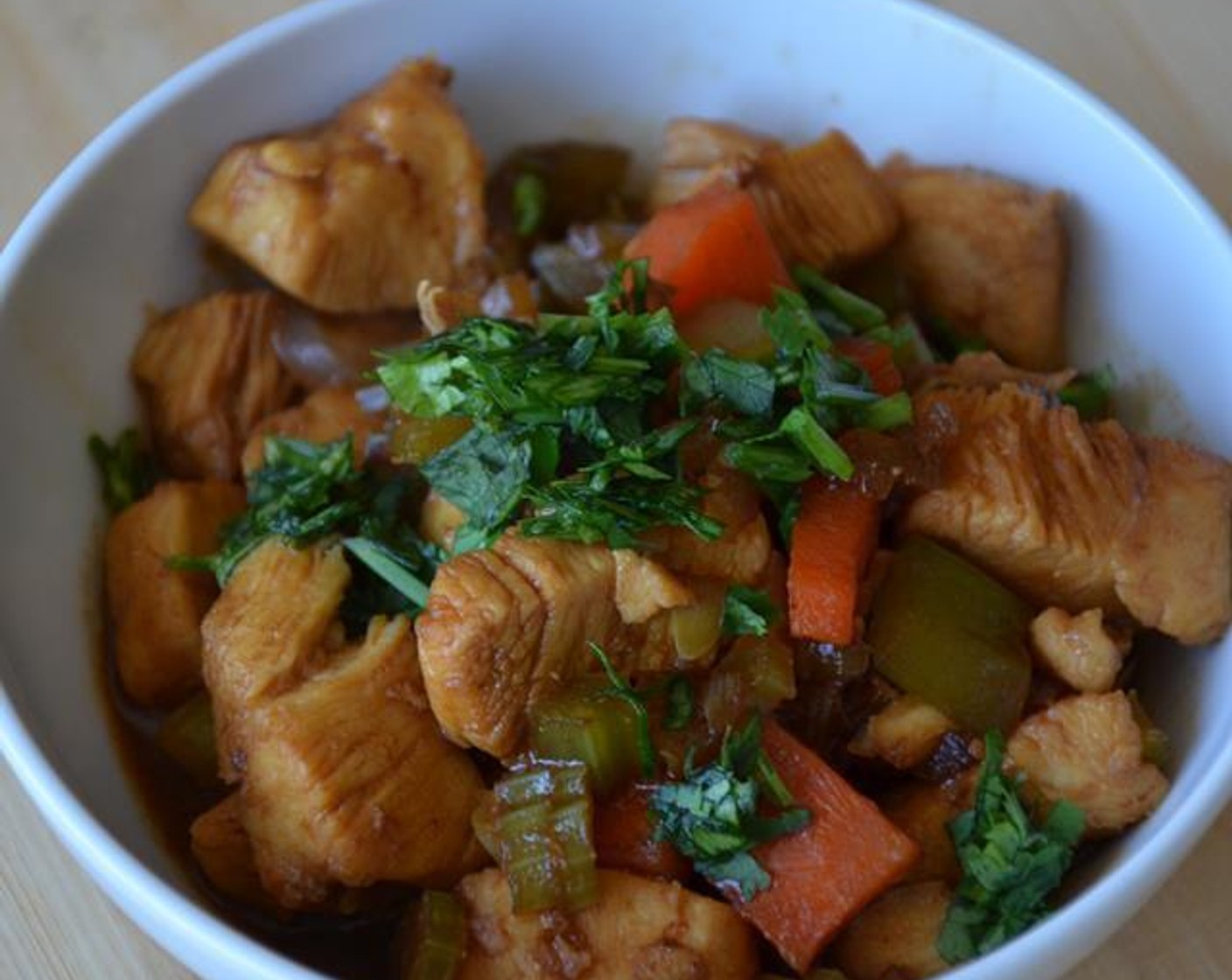 Braised Chicken with Vegetables