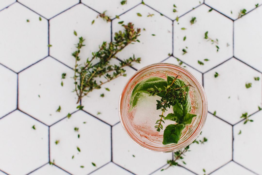 Lemon Thyme Gin and Tonic Recipe SideChef