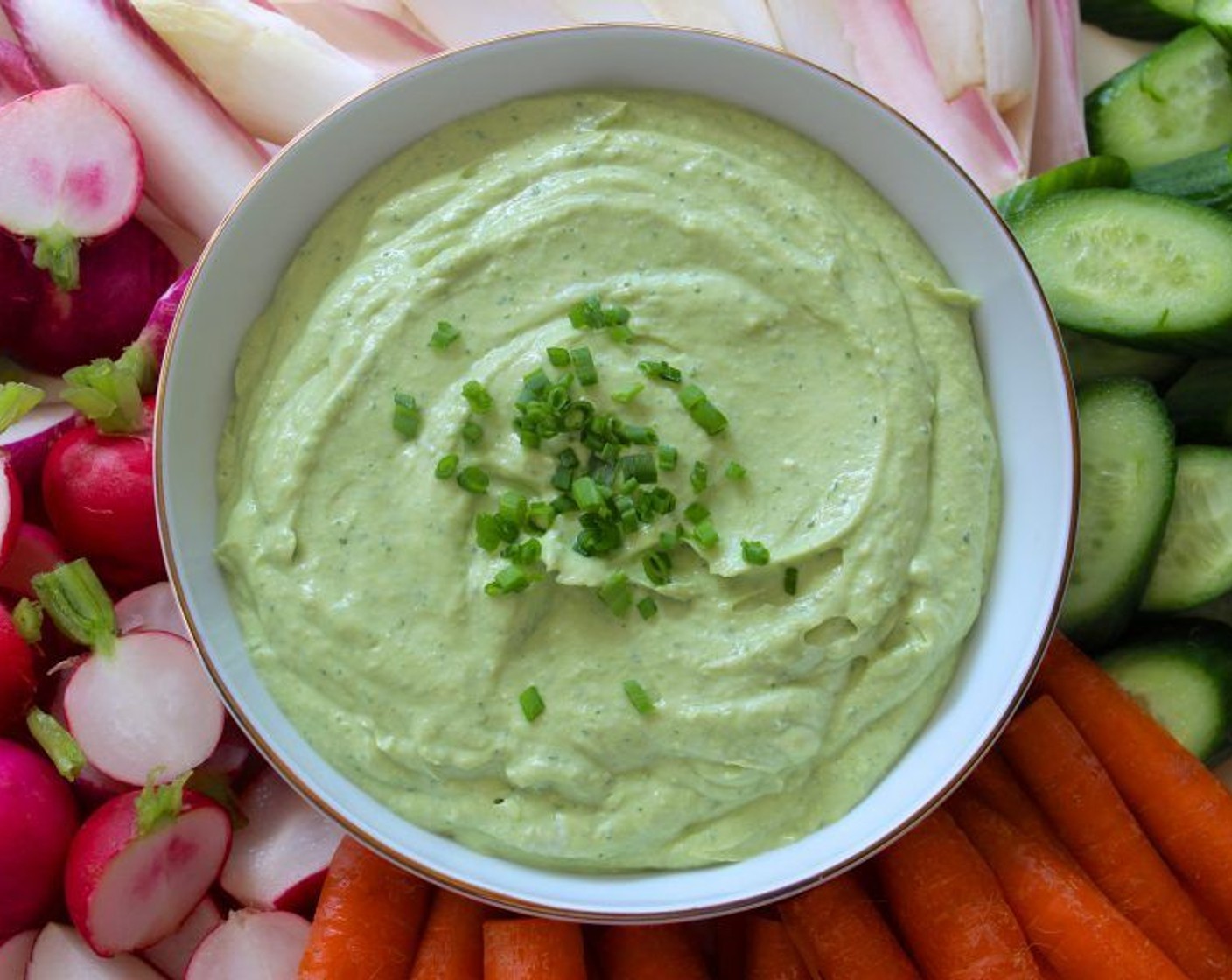 Greek Avocado & Herb Dip