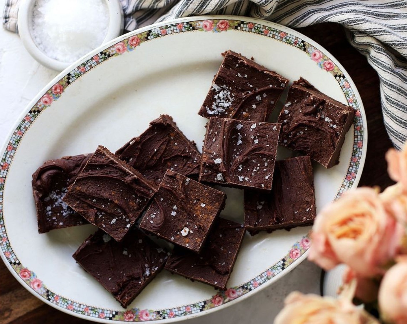 Cinnamon Fudge Layered Brownies