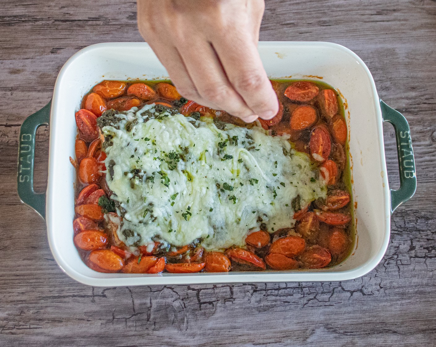 Tomato Pesto Salmon