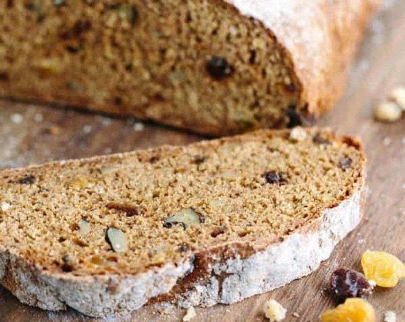 Irish Soda Bread with Raisins and Walnuts