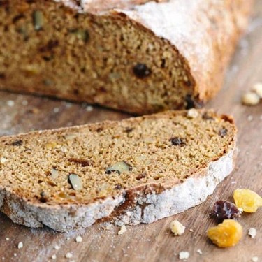 Irish Soda Bread with Raisins and Walnuts Recipe | SideChef
