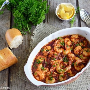 Daily*Dishin: Marinated Peppers and Shrimp New Orleans Style