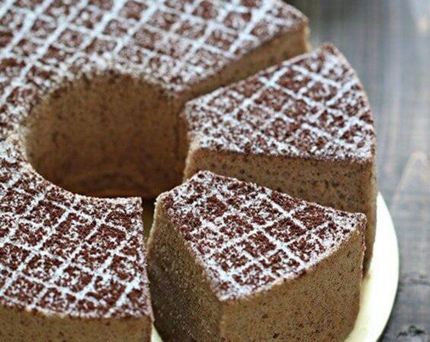 Milo Chiffon Cake