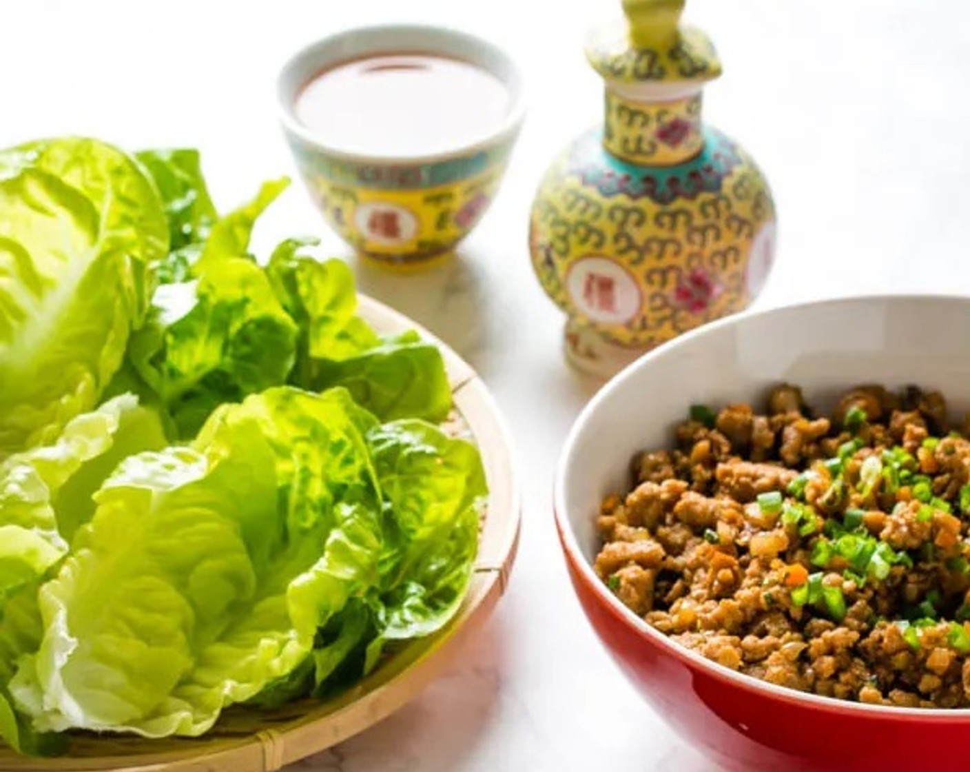 Pork Yuk Sung (Chinese Lettuce Wraps)