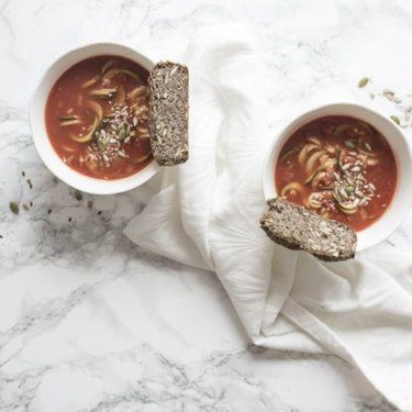 Tomato Zoodles Soup Recipe | SideChef
