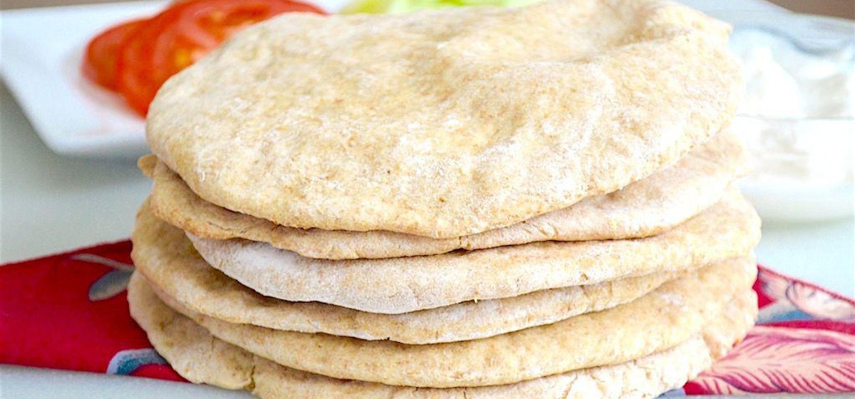 Whole Wheat Pita Bread Recipe | SideChef