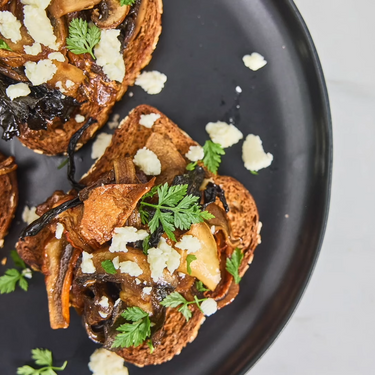 Wild Mushroom Tartine Recipe | SideChef