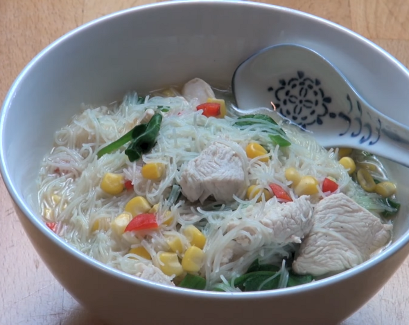 Asian Style Chicken Noodle Soup