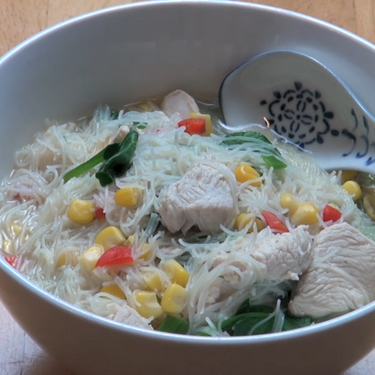 Asian Style Chicken Noodle Soup Recipe | SideChef