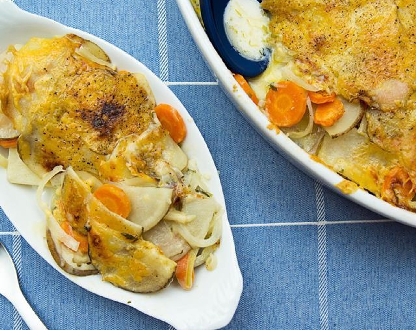 Scalloped Potatoes and Carrots