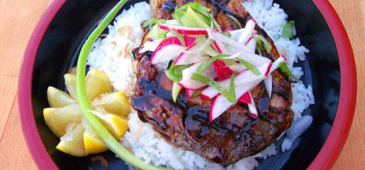 Old Fashioned HoisinGlazed Grilled Tuna Steak Recipe SideChef