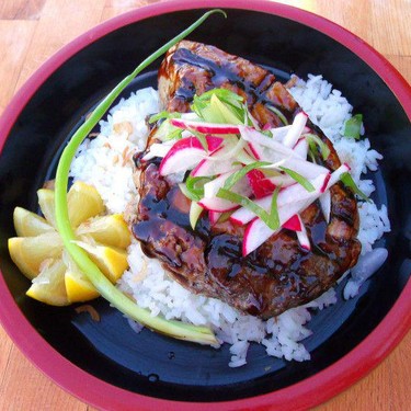 Old Fashioned Hoisin-Glazed Grilled Tuna Steak Recipe | SideChef