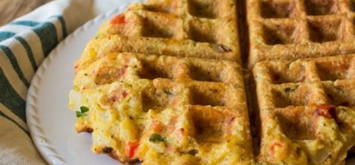 Gluten-Free Savory Cornbread Waffles Recipe | SideChef
