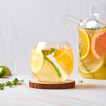 Rainbow Citrus Infused Water Recipe | SideChef