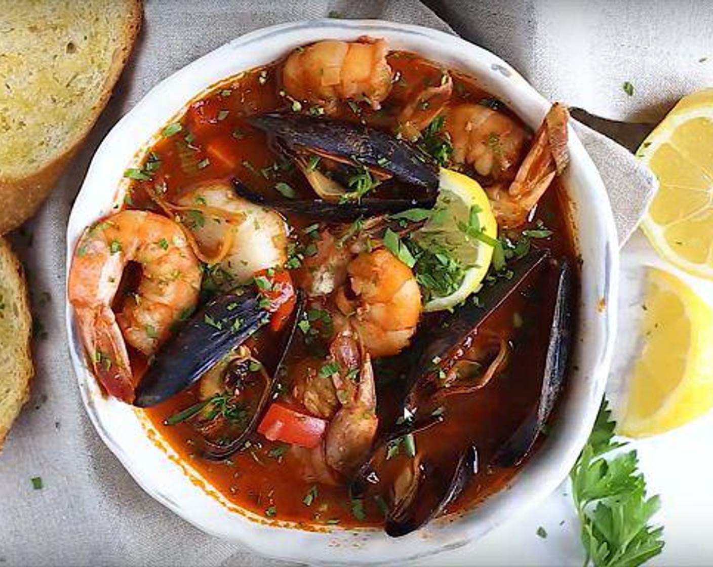 San Francisco Style Seafood Cioppino