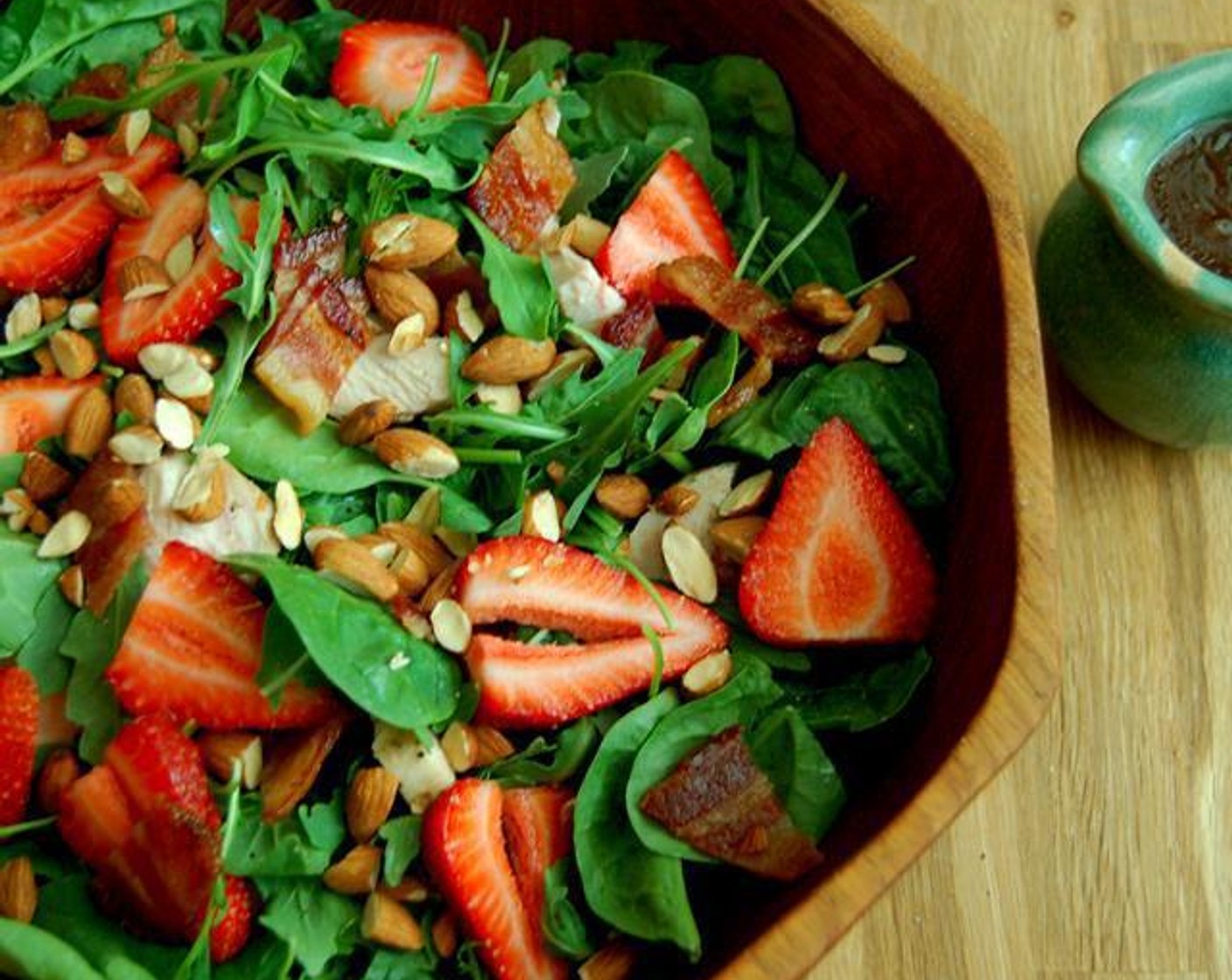 Strawberry Balsamic Chicken Salad