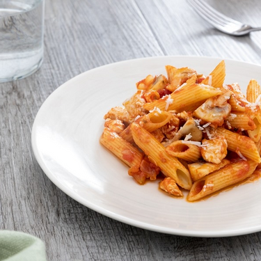 Penne with Chicken & Mushroom Recipe | SideChef