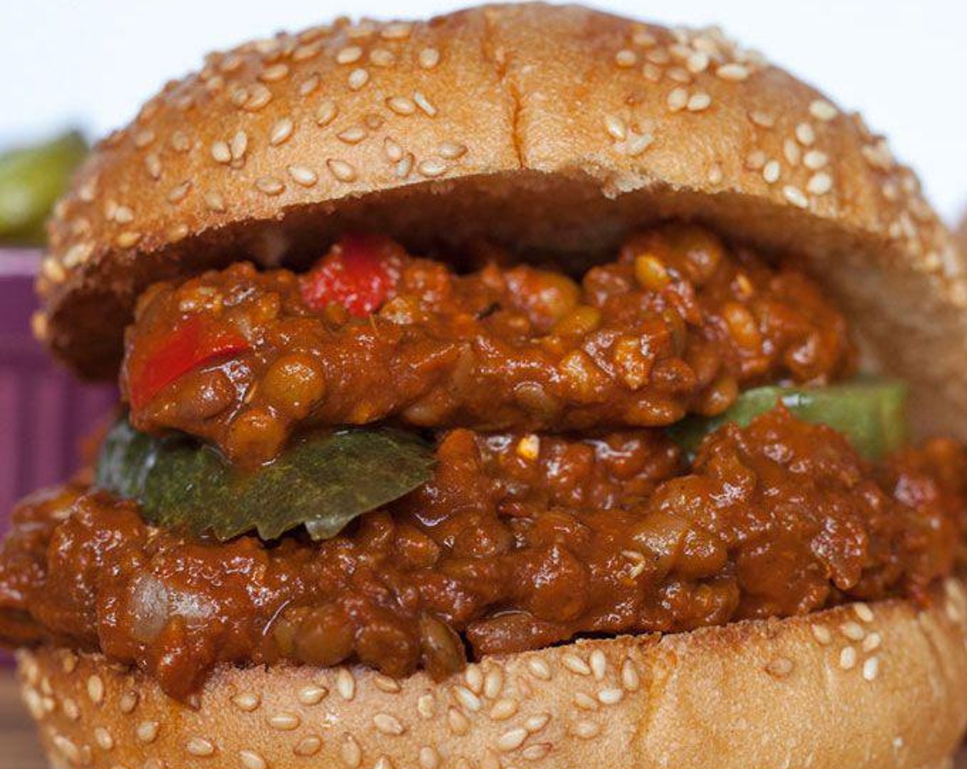 Vegan Lentil Sloppy Joes