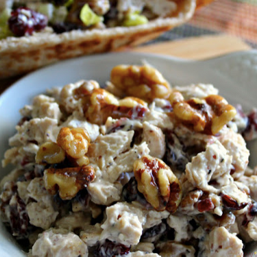 Cranberry Honey Glazed Walnut Chicken Salad Recipe | SideChef
