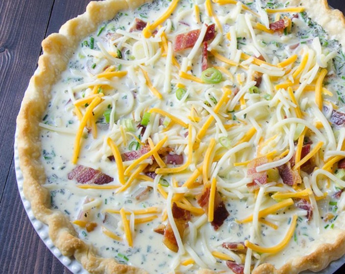 Loaded Baked Potato Quiche Recipe SideChef