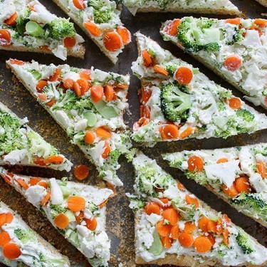 Veggie Pizza Appetizer Recipe | SideChef