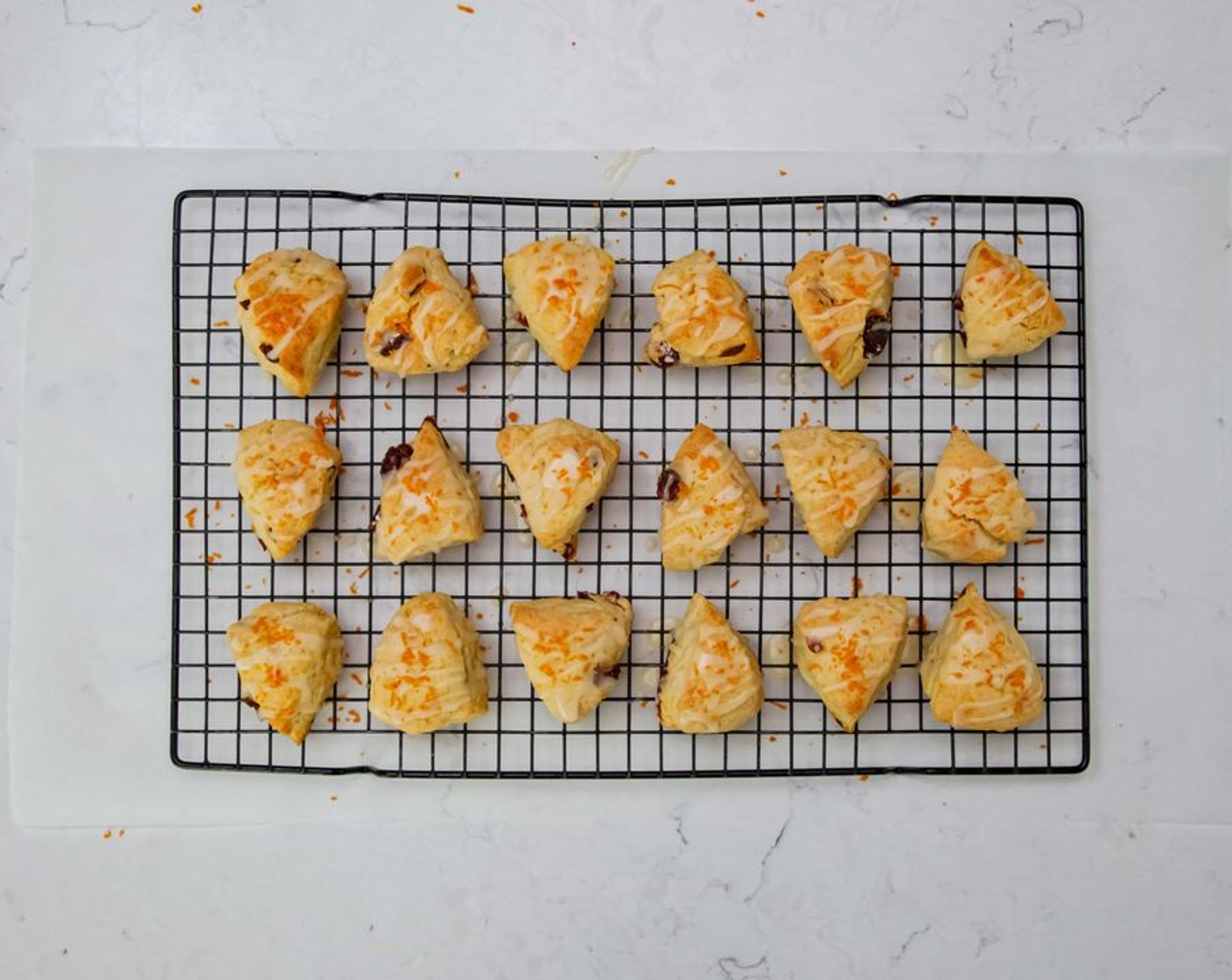 Cranberry Orange Cream Scones