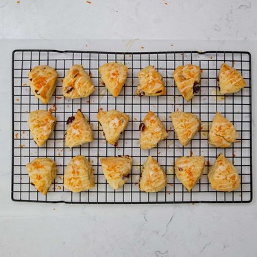 Cranberry Orange Cream Scones Recipe | SideChef