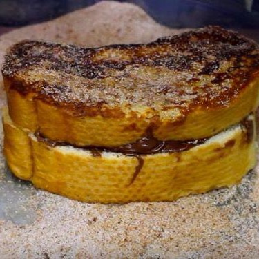 Nutella Stuffed Churro French Toast Recipe | SideChef