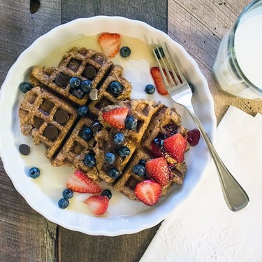 Sweet Potato Waffles Recipe | SideChef