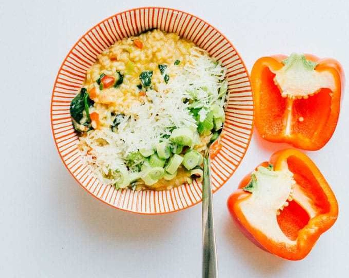 Pepper and Gorgonzola Risotto