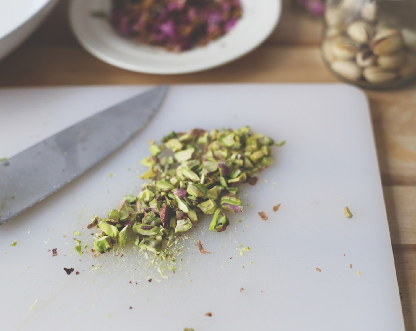 step 20 Roughly chop the Shelled Unsalted Pistachios (to taste).