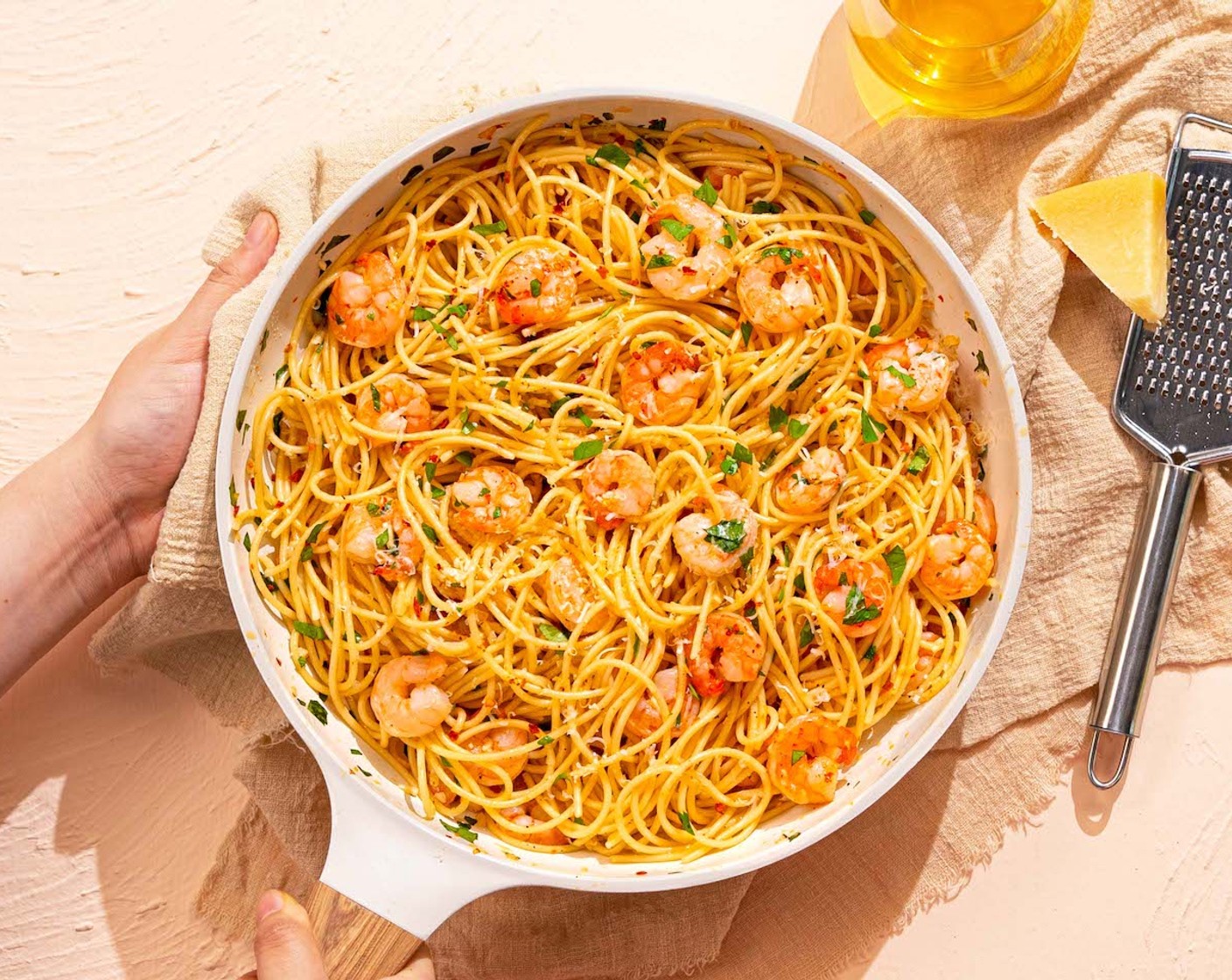 Shrimp Scampi Pasta