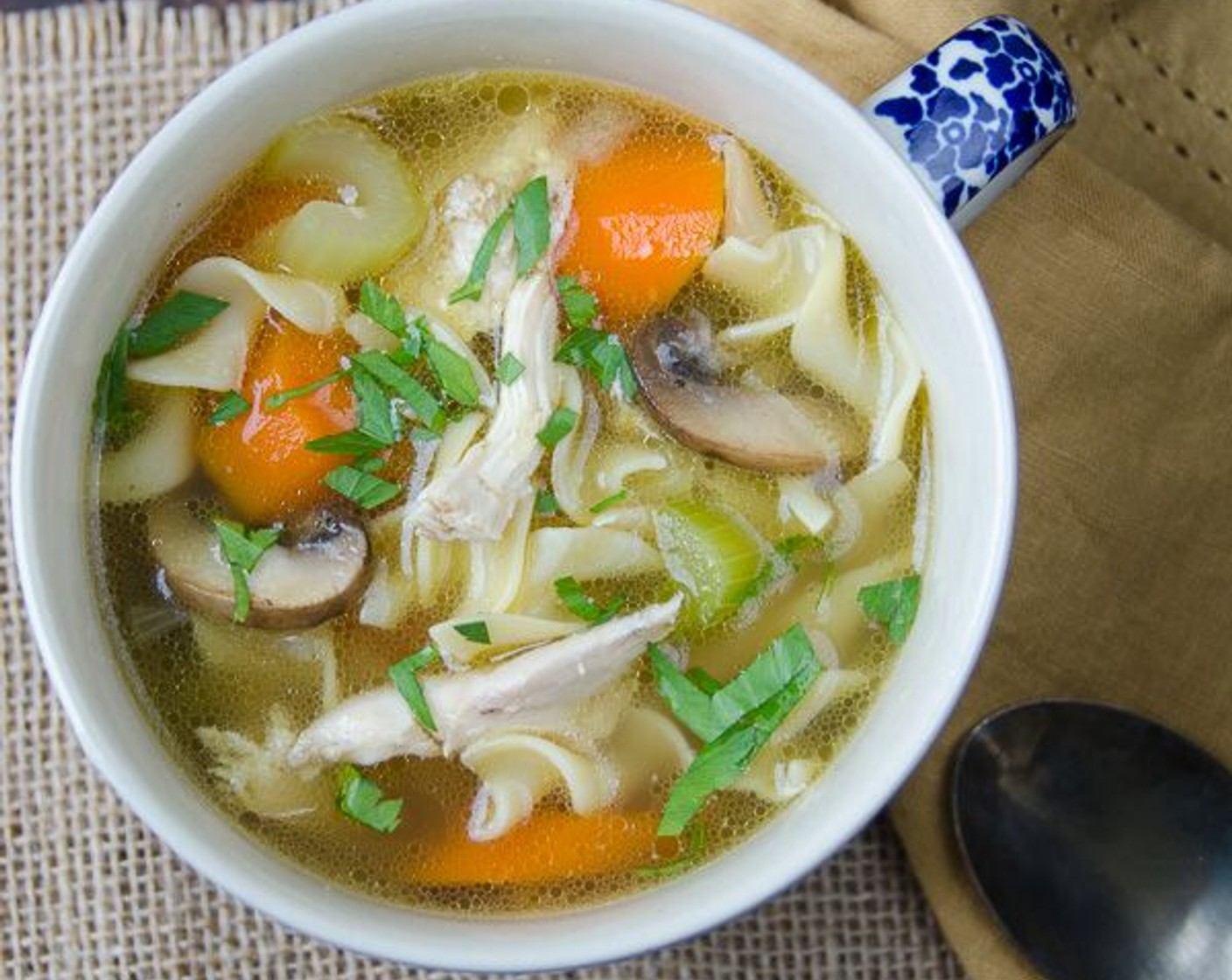 Homemade Chicken Noodle Soup