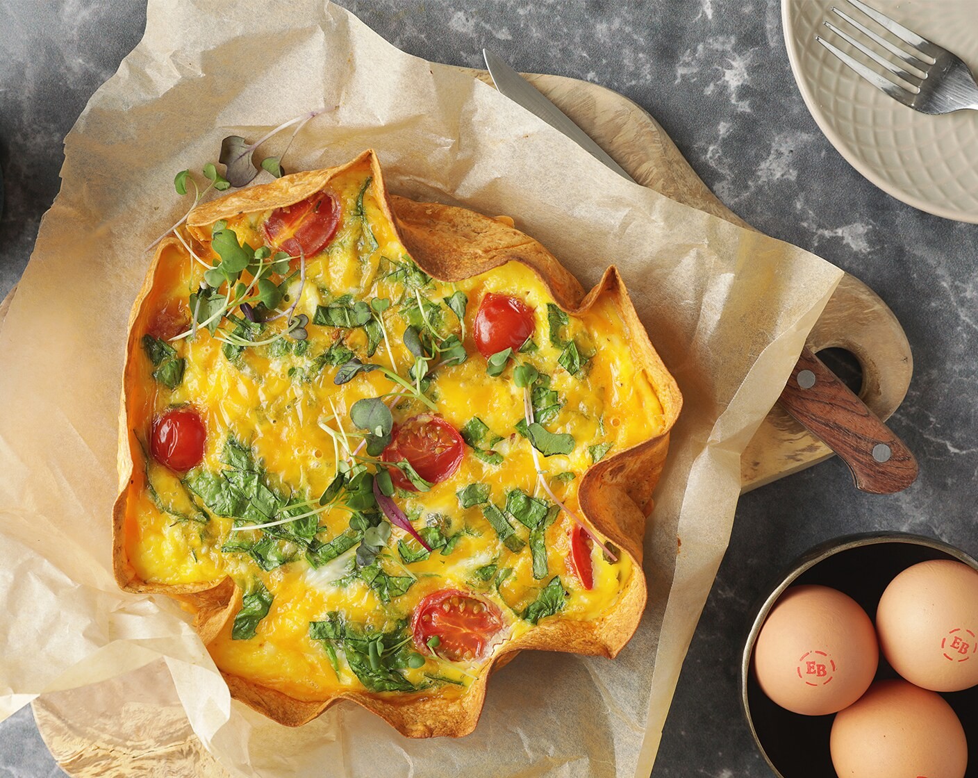 step 4 Cook for 12 minutes, until the egg is set and cheese is melted.