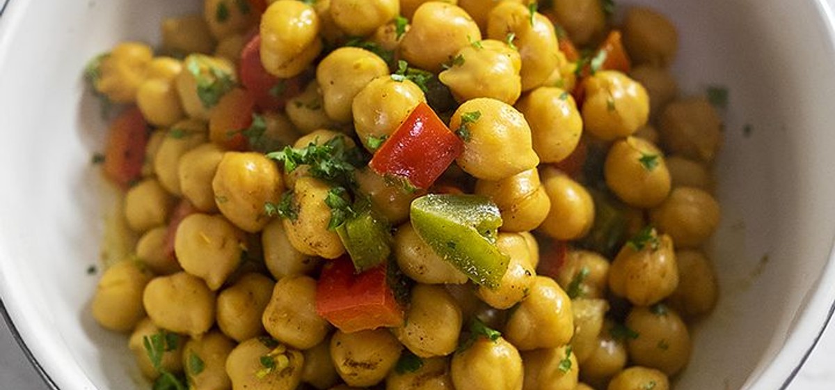 Spiced Chickpeas Recipe | SideChef