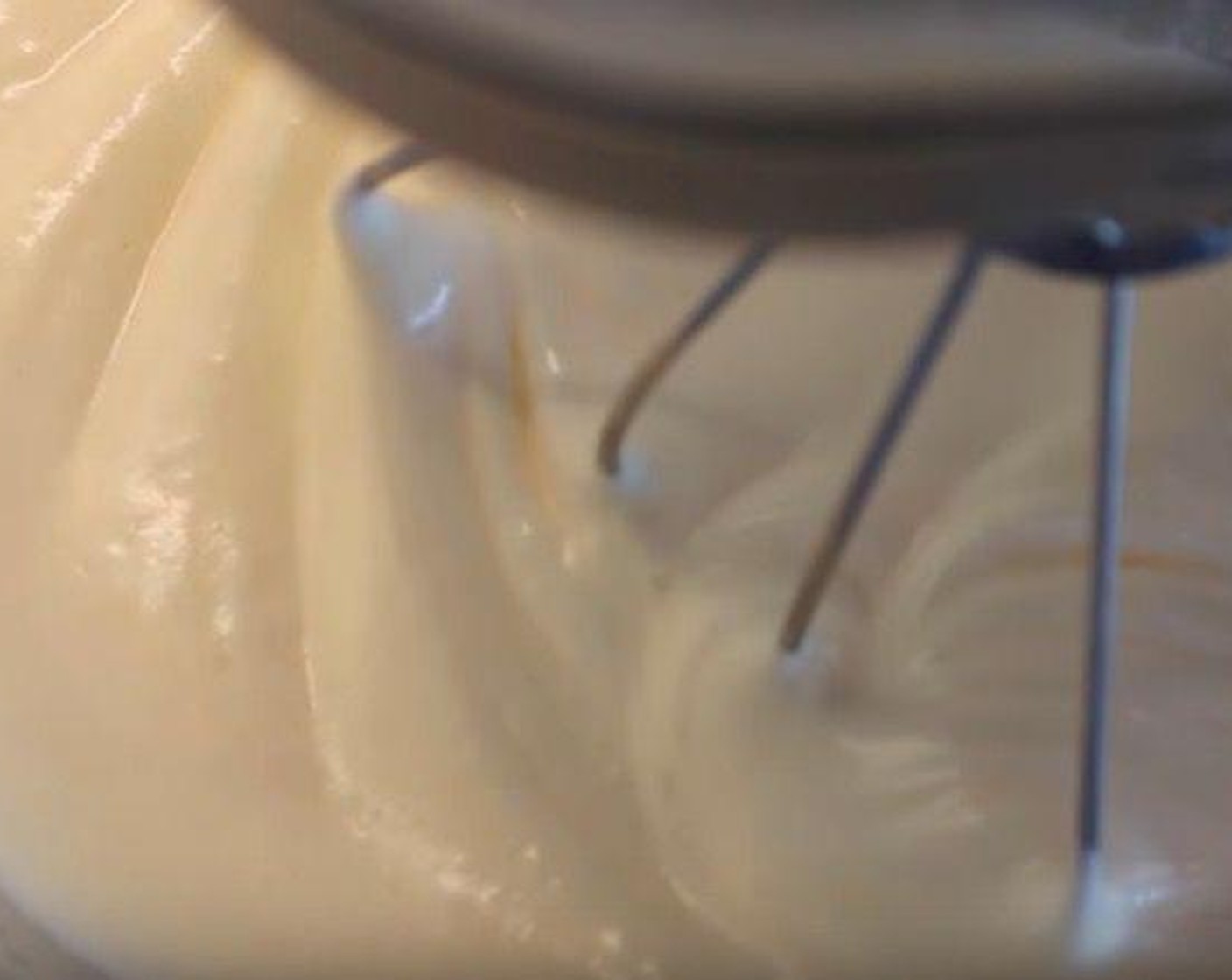 step 3 Gradually beat in the Caster Sugar (3/4 cup), one tablespoon at a time. Continue beating until the mixture becomes thick, about 10 minutes.