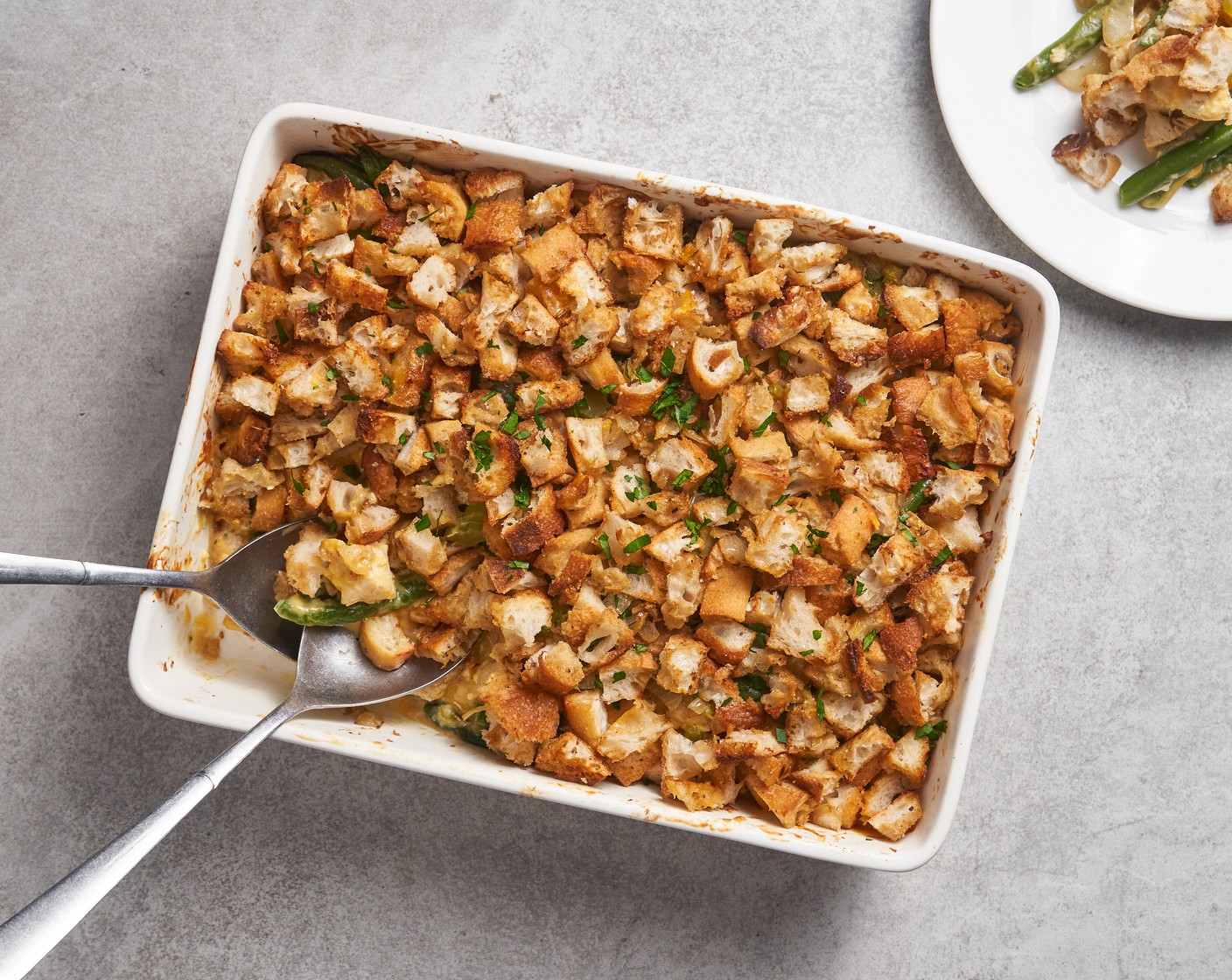 Green Bean Casserole with Cream of Chicken