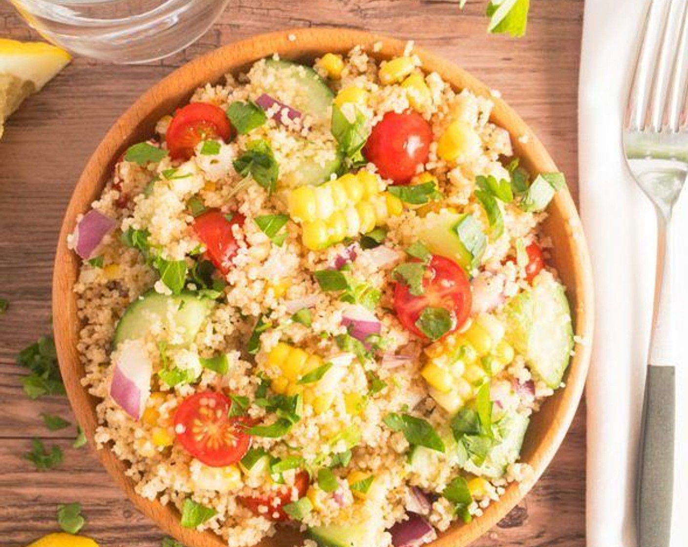 Vegan Summertime Couscous Salad