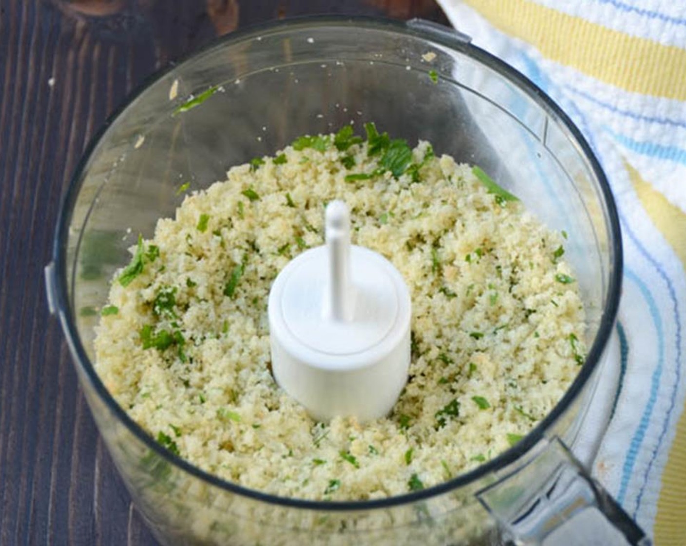 step 5 Pulse until fine breadcrumbs form and parsley is chopped.