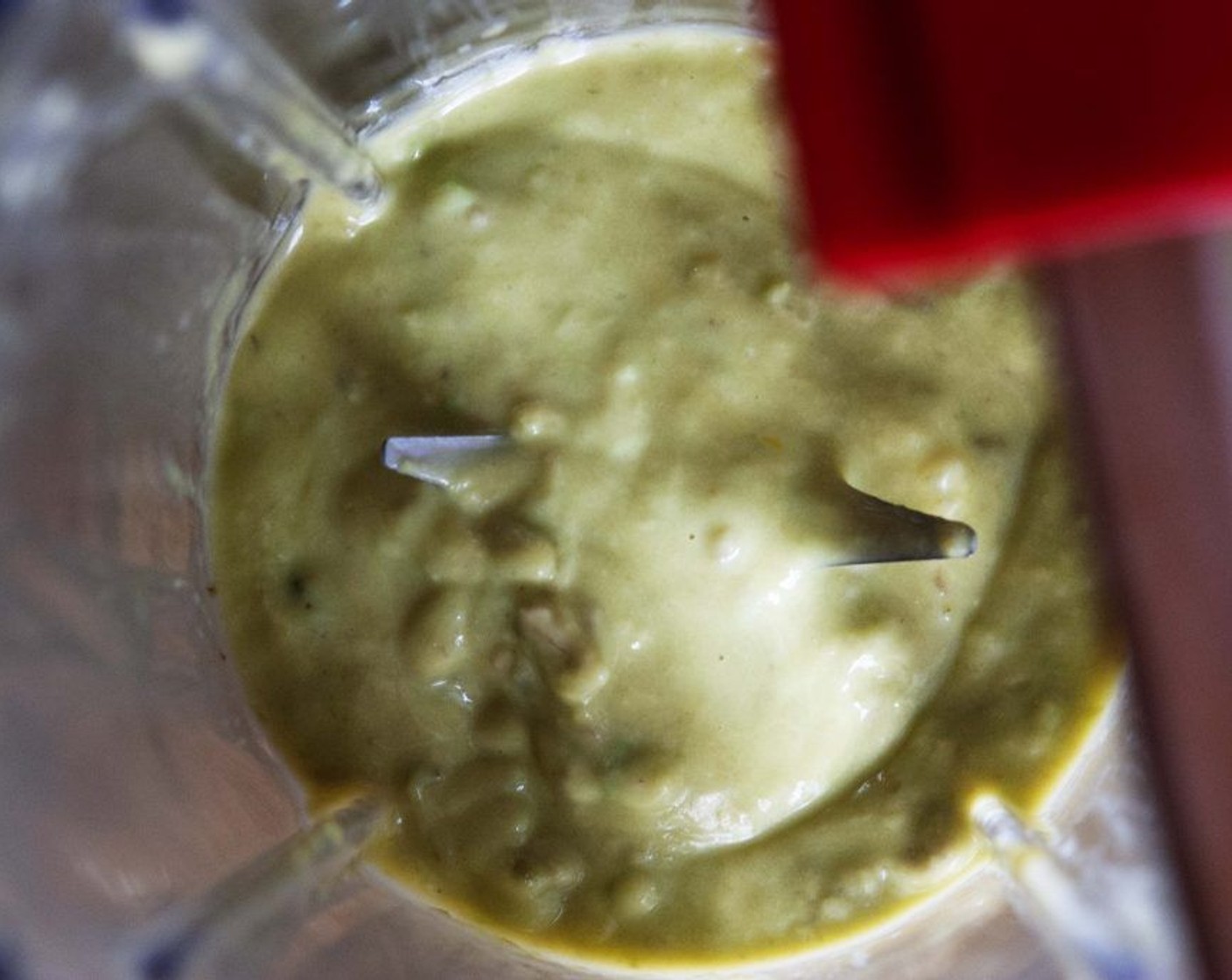 step 3 In a blender, puree Avocado (2/3 cup) with juice from the zested lemon and the Organic Egg (1).