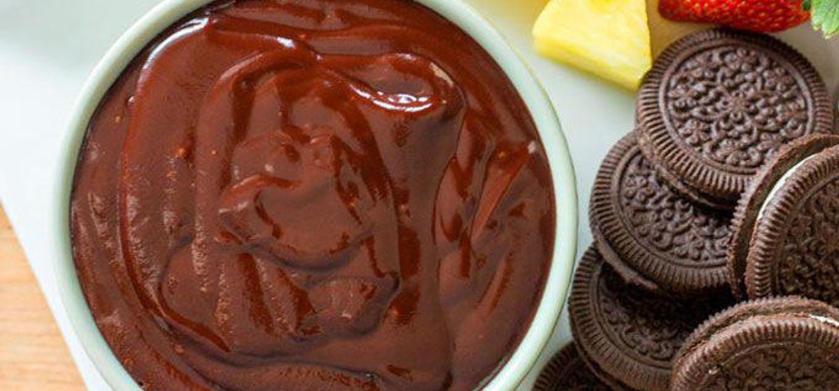 2 Ingredient Vegan Chocolate Fondue Recipe | SideChef