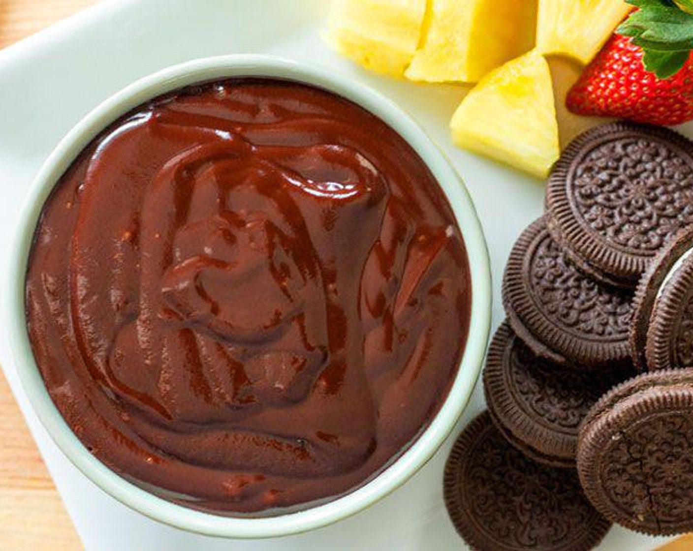 2 Ingredient Vegan Chocolate Fondue