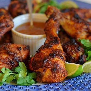 Crispy Tandoori Chicken Drumsticks Recipe | SideChef